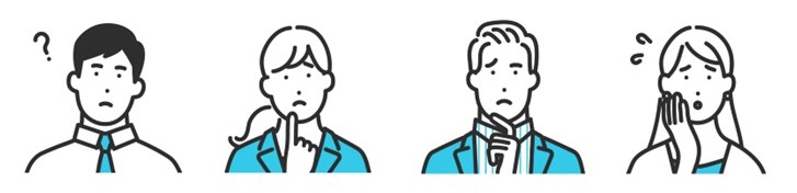 悩む男性と女性