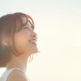 笑顔な女性